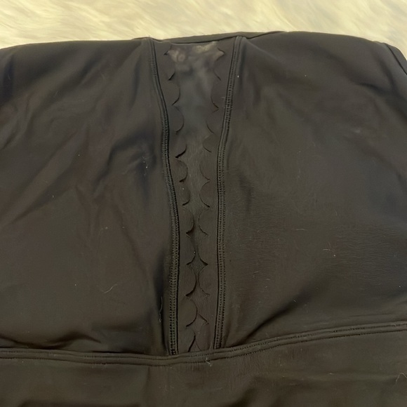 CALIA Activewear Scallop Accent Sports Bra Black size XL - Picture 4 of 4